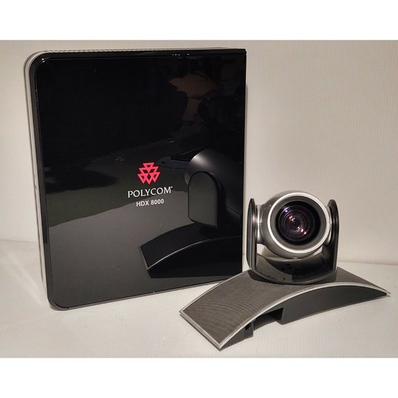 Polycom HDX 8000 HD NTSC Video Conference System Base Unit w/ Eagle Eye Camera - Picture 1 of 8